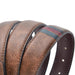 High-quality leather belt for men or women