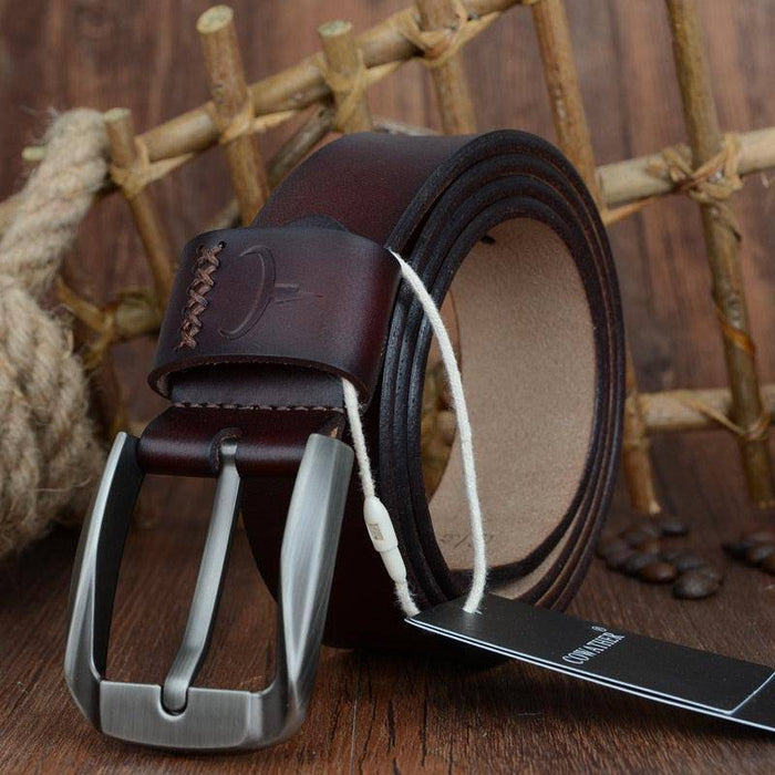 Men's genuine leather belts