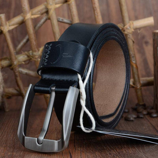 Durable leather belts for men