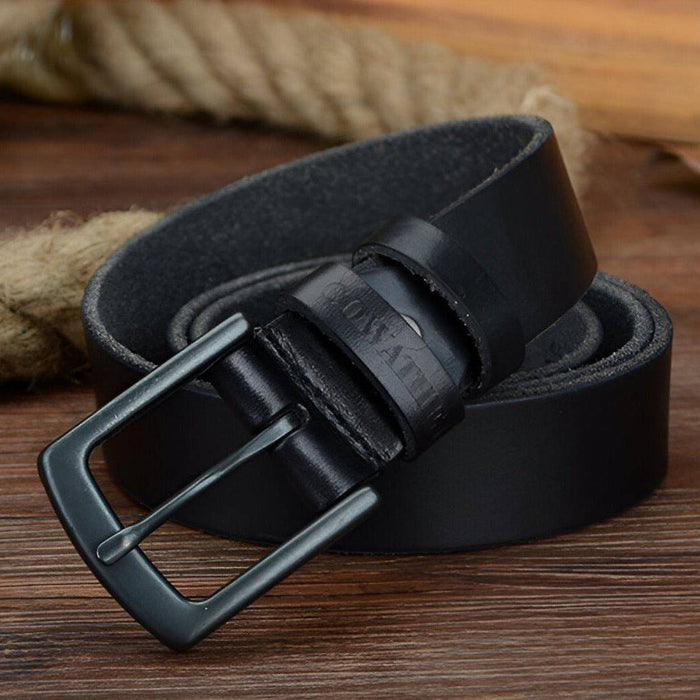 Casual Leather Suit Belt For Men, Tedore Model