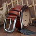 Affordable leather belts for men