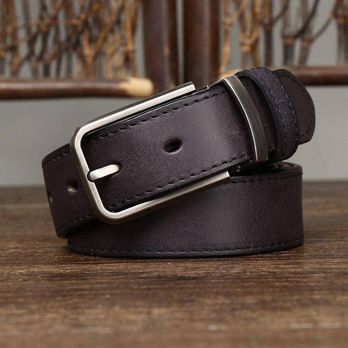 Handmade leather belts for men