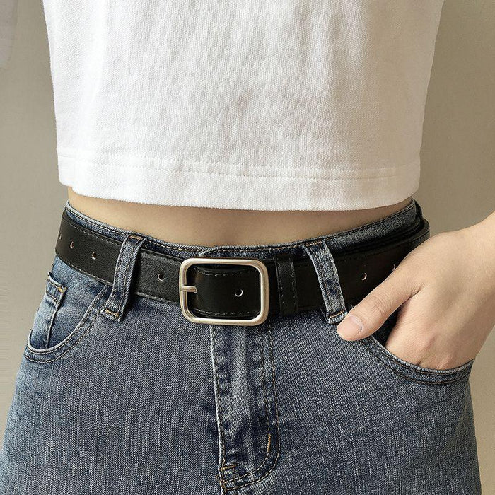 Ceinture classique pour Femme, disponible en grande taille, modèle Elsa