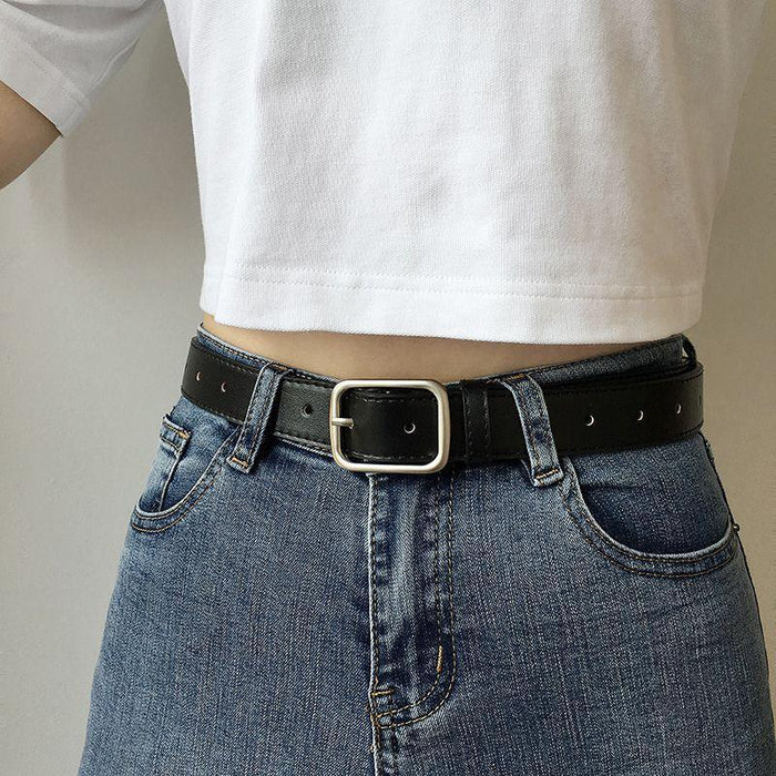 Ceinture classique pour Femme, disponible en grande taille, modèle Elsa