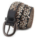 Unique Studded Leather Belt For Women, Andrea Model