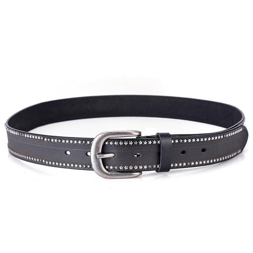 Studded Leather Belt For Women, Halaema Model