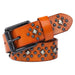 Handmade leather belts for women