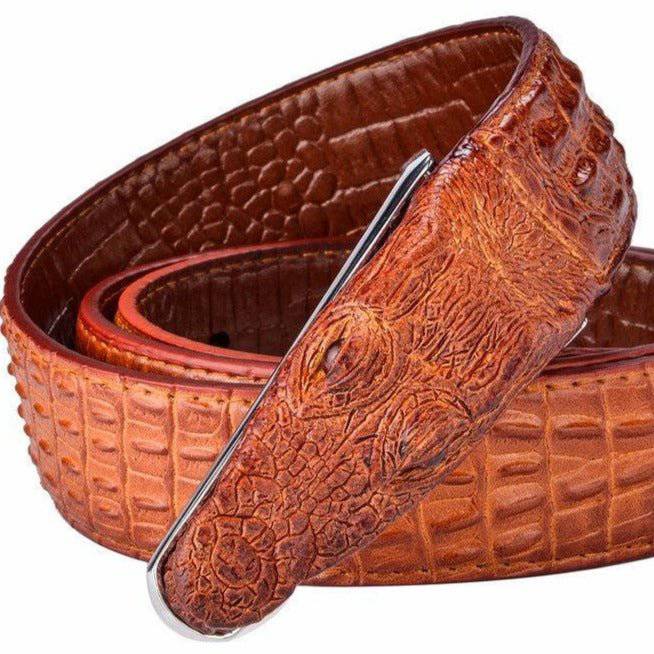 Stylish leather belts for men