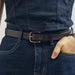 High-quality leather belt for men or women