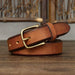 Formal leather belt for men or women