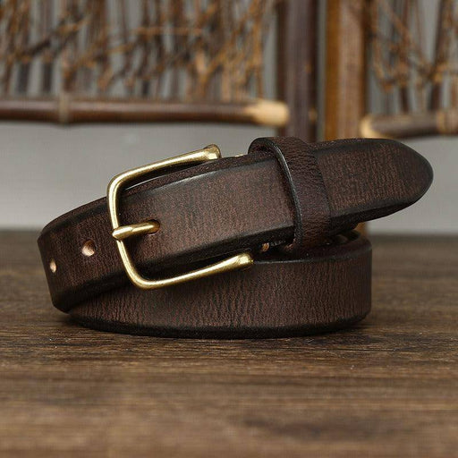 Custom leather belt for men or women