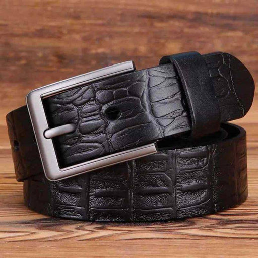 Classic leather belt