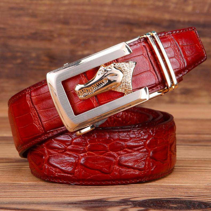 Men's genuine leather belts