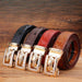 High-quality leather belts for men