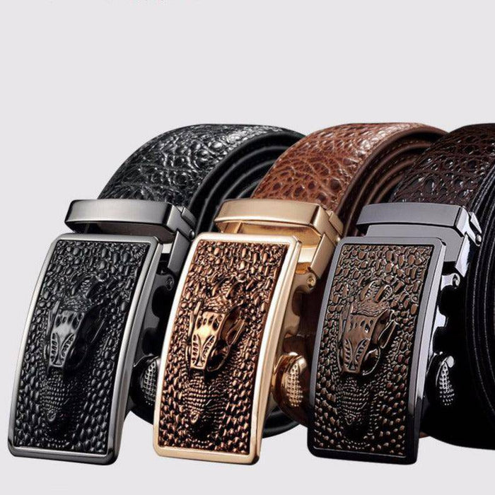 High-quality leather belts for men