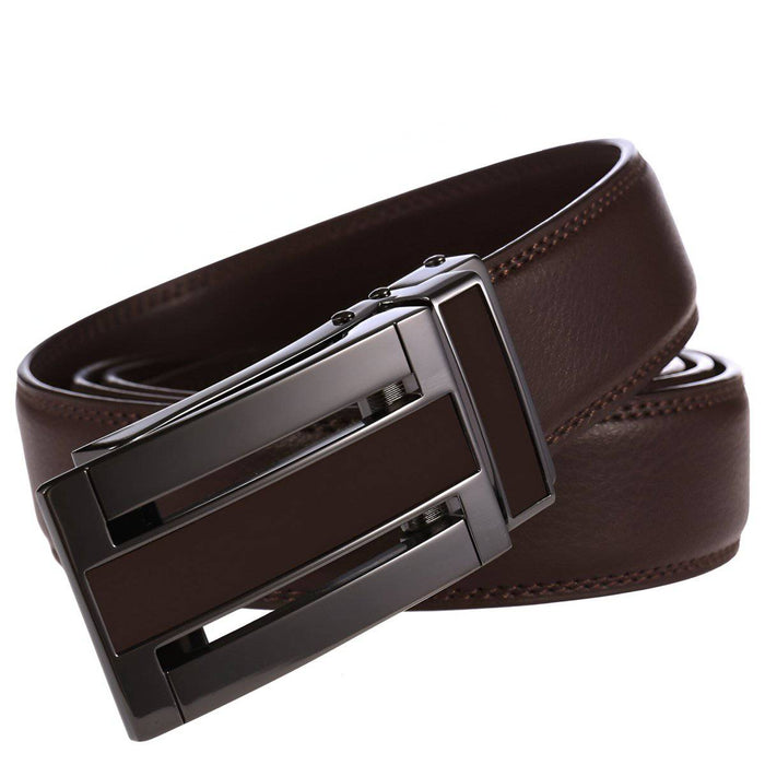 Durable leather belts for men