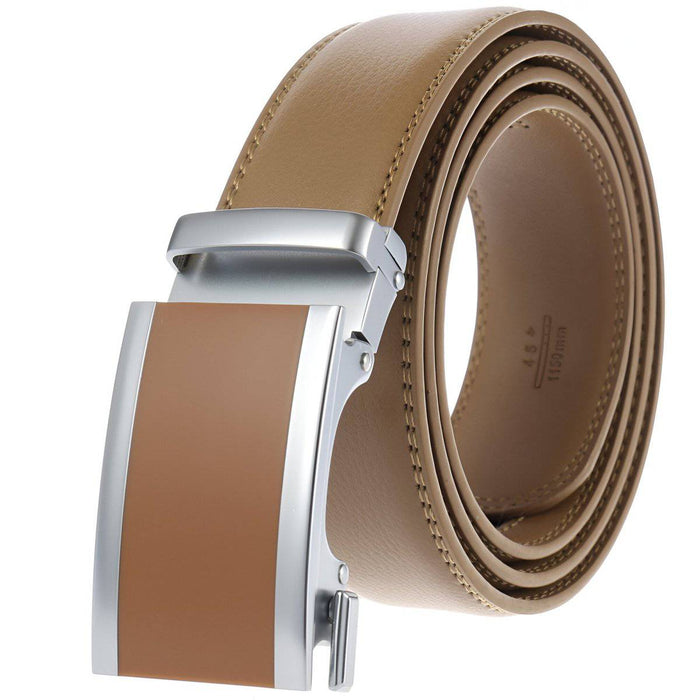 Durable leather belts for men