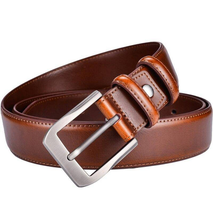 High-quality leather belts for men