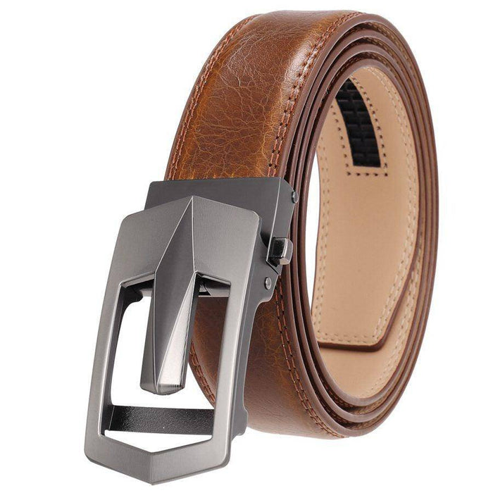 Durable leather belts for men