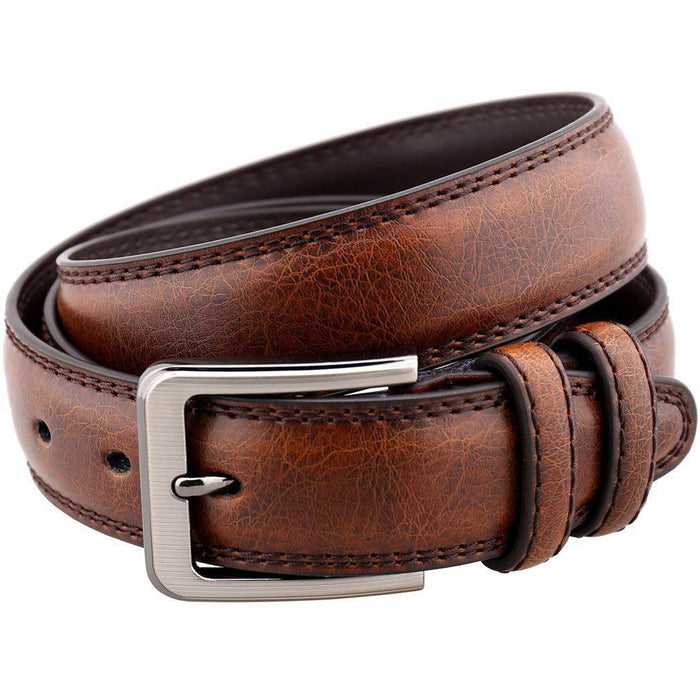 Durable leather belts for men