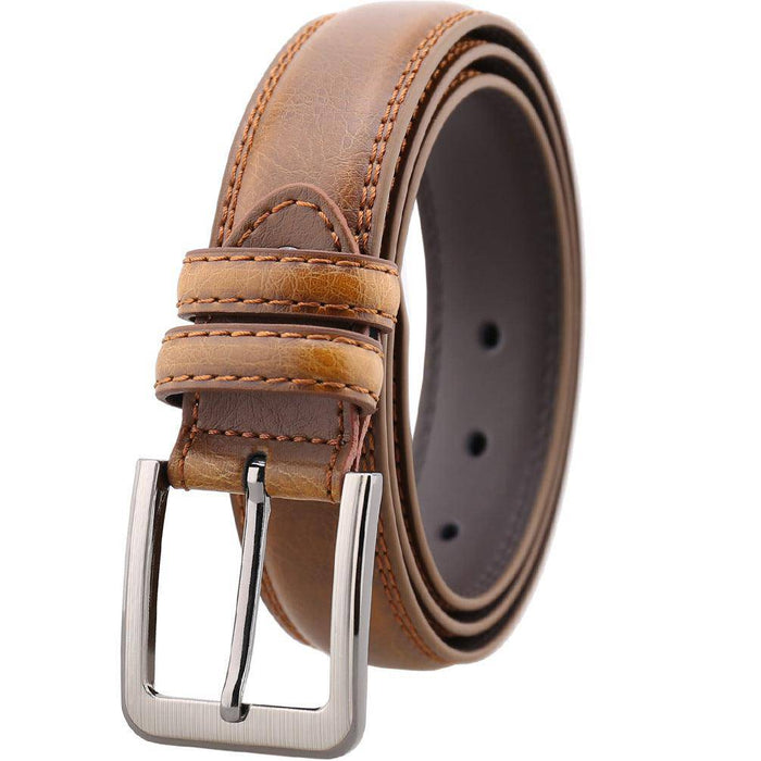 Men's classic leather belts