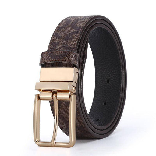 Durable leather belts for men