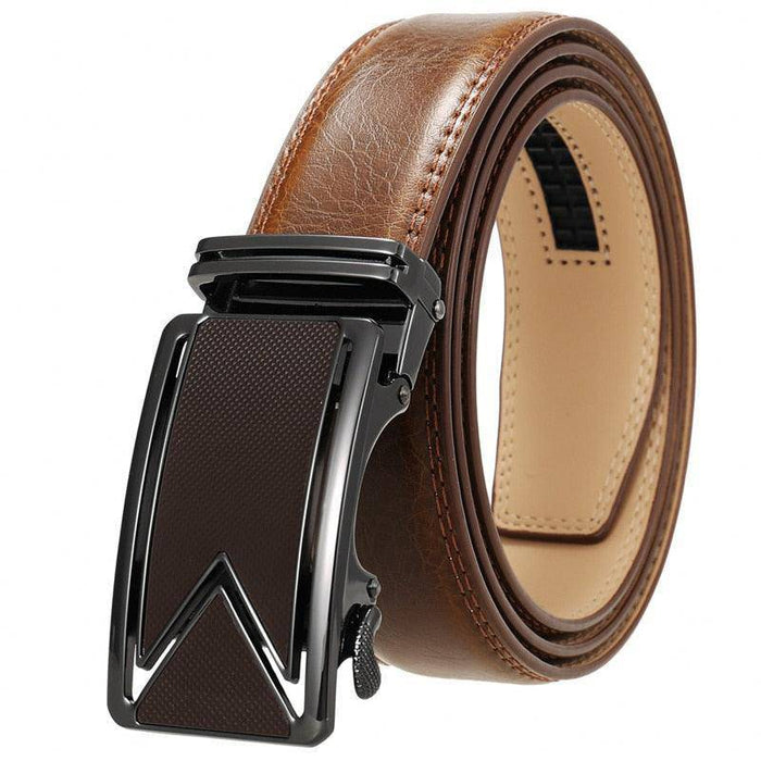 Casual leather belts for men