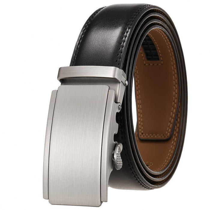 Durable leather belts for men