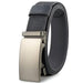 Men's Elastic Canvas Belt with Automatic Buckle