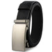 Men's Elastic Canvas Belt with Automatic Buckle