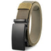 Men's Elastic Canvas Belt with Automatic Buckle