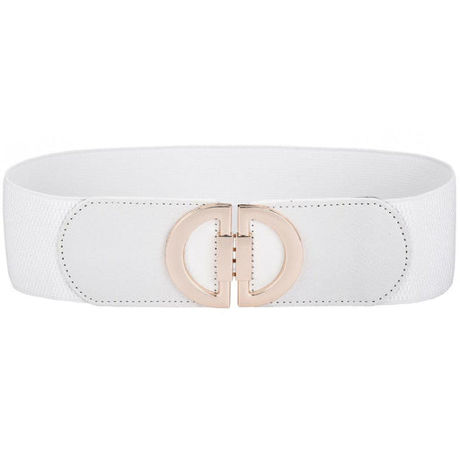 Ceinture élastique taille haute, pour femme, modèle Éliane