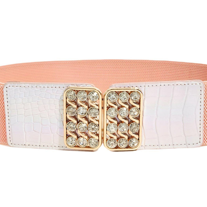 Ceinture élastique taille haute, pour femme, modèle Mélisande