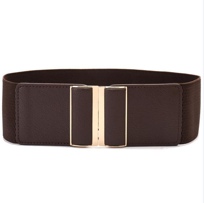 Ceinture élastique taille haute, pour femme, modèle Sofie