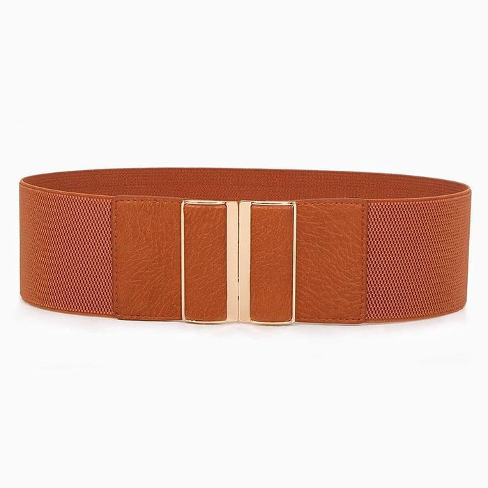 Ceinture élastique taille haute, pour femme, modèle Sofie