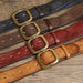 Affordable leather belt for men or women