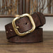 Handmade leather belt for men or women