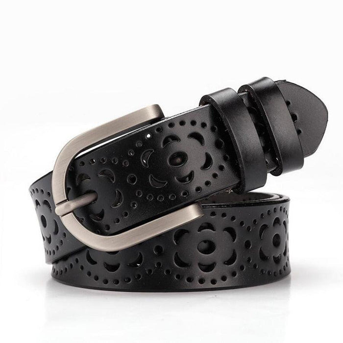 Patent leather belts for women