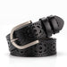 Openwork Fashion Leather Belt For Women, Eteri Model