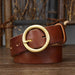 Leather Belt, Aged Look, For Women, Pooja Model