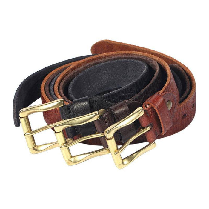 Men's fashion leather belt
