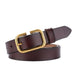 Retro Smooth Leather Belt For Women, Betty Model