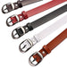 Smooth Leather Belt For Women With Chic Buckle, Karen Model