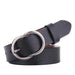 Smooth Leather Belt For Women With Retro Buckle, Erin Model