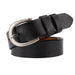 Leather Belt For Women With Star Decor Buckle, Shani Model