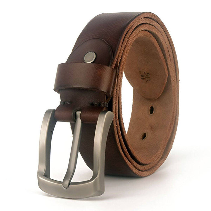 Custom leather belts for men