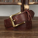 Leather Belt For Women With An Aged Effect, Aishwarya Model