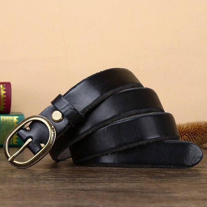 Unique Classic Leather Belt For Women, Anjali Model