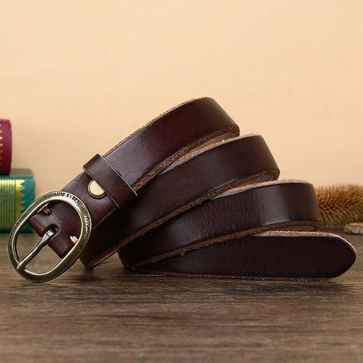 Unique Classic Leather Belt For Women, Anjali Model