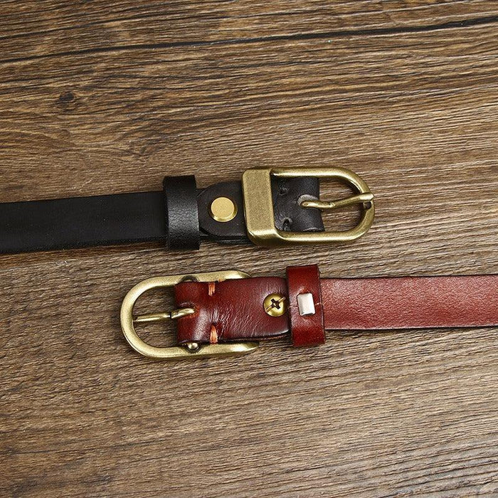 Suede belts for women